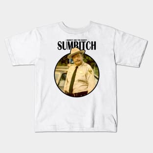 SUMBITCH POLICE BLACK Kids T-Shirt